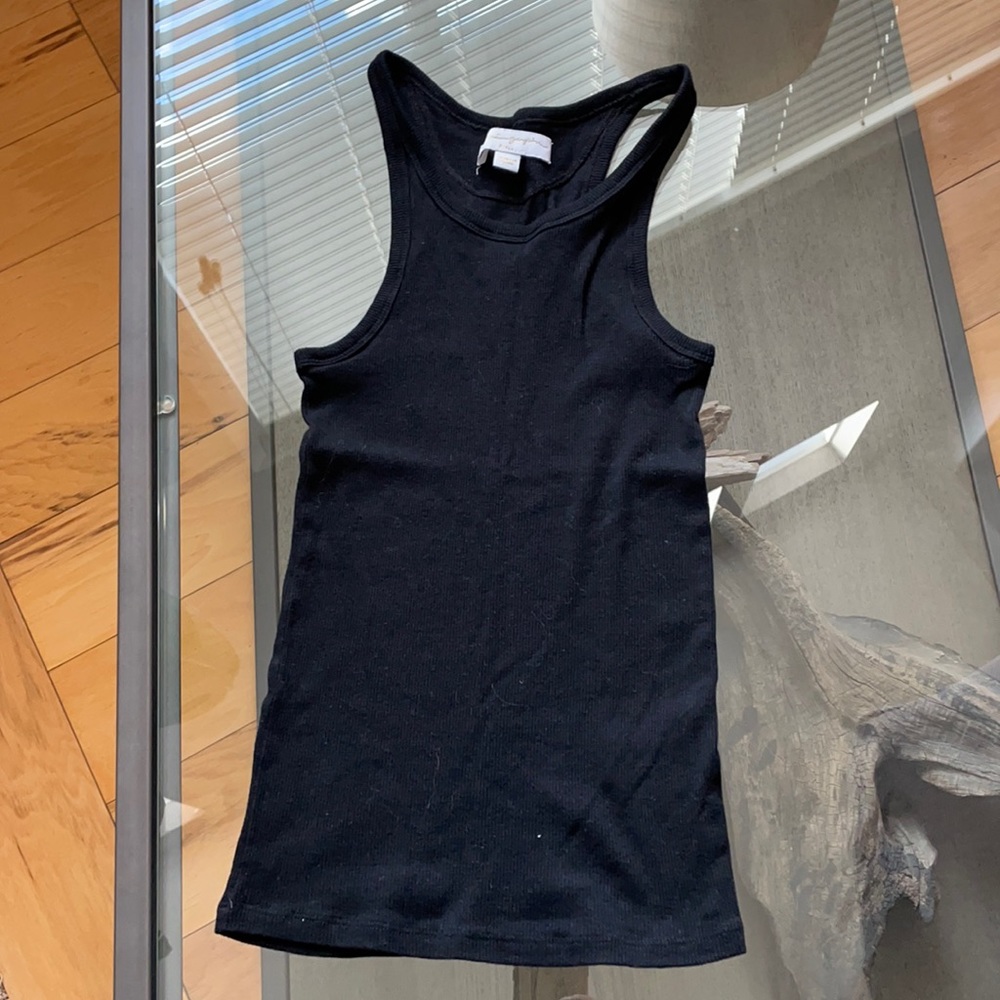 Spiritual gangster high neck tank top size small